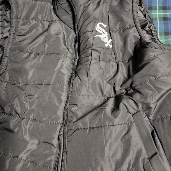 Puffer vest - white sox - Picture 1 of 2